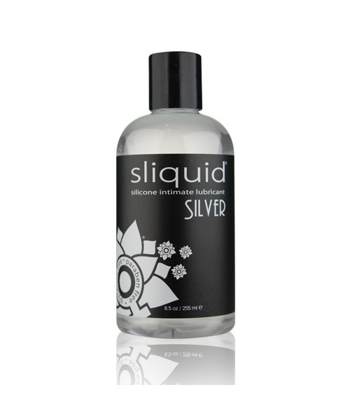 Sliquid Naturals Silver Silicone Lubricant-255ml