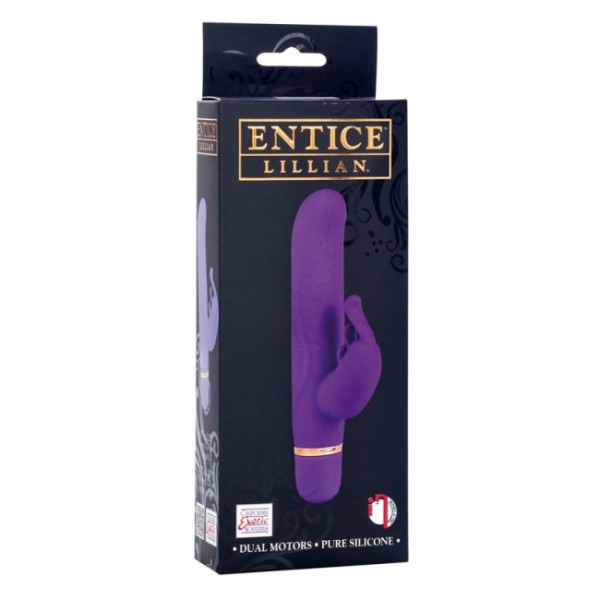 Entice Lillian Rabbit Vibrator - Purple