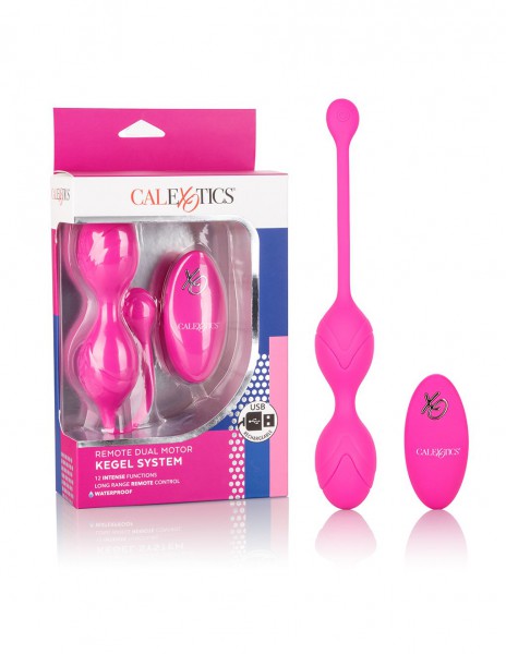 Dual Motor Vibrating Kegel Ball w/ Remote Control