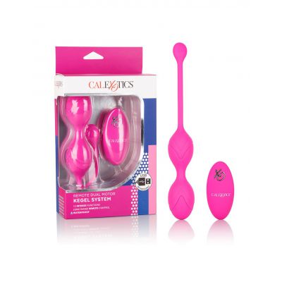 Dual Motor Vibrating Kegel Ball w Remote Control