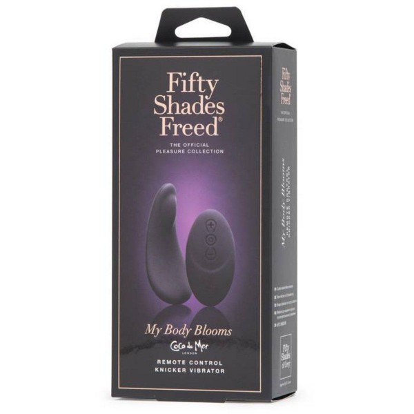 Fifty Shades Freed My Body Blooms Rechargeable Remote Control Knicker Vibrator
