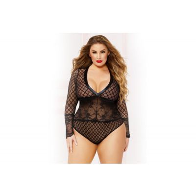 STM 10871X Naughty Little Secret Long Sleeve Teddy Queen