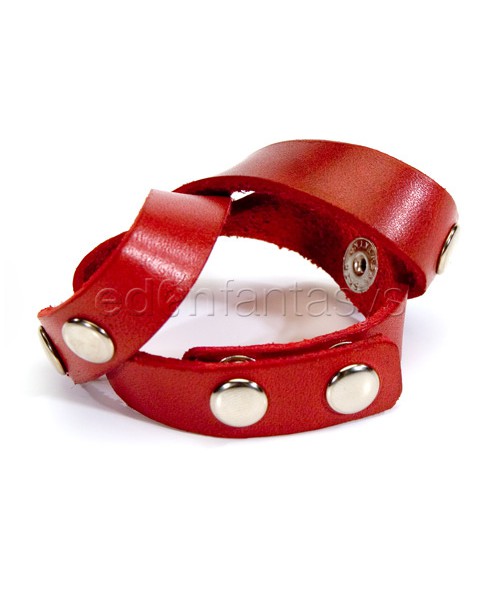 V style cock & ball toy