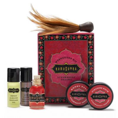 Kama Sutra Strawberry Weekender Gift Set