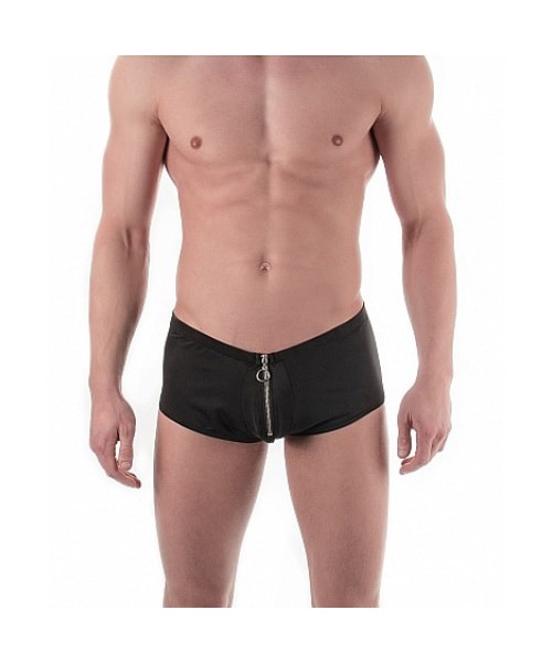 Goodfellas Men's Boxer with Zip Front