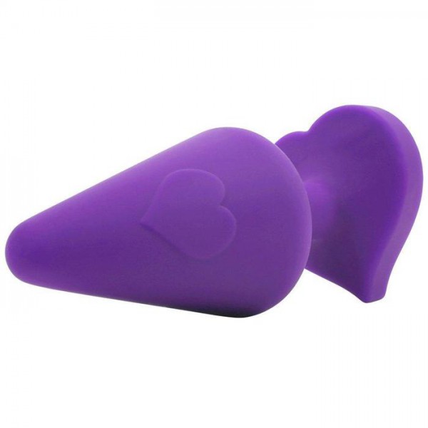 Hearts of Love Sexy Butt Plug - Silky Smooth Silicone!