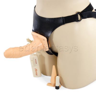 Dual strap on delight with anal probe