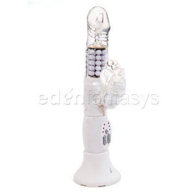 Rechargeable beaded butterfly