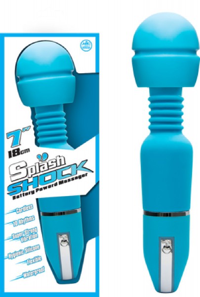 Splash Shock Silicone Vibrator 7"