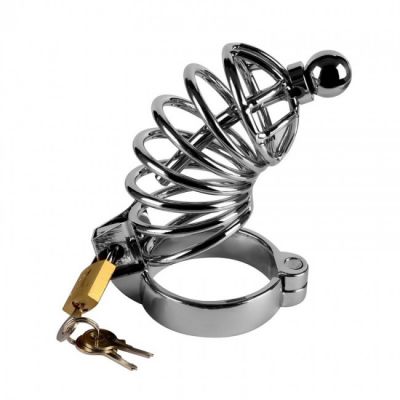 Emperor Metal Penetration Metal Chastity Cage
