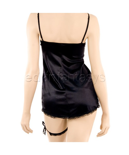 Satin chemise set