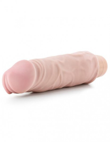 Au Naturel Home Wrecker Vibrating Dildo Flesh