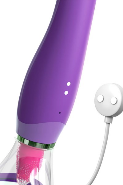 Pipedream Pump With Tongue & Vibrating G-Spot Handle