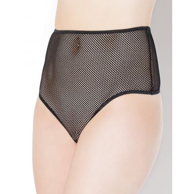 DARQUE High Waist Fishnet Thong