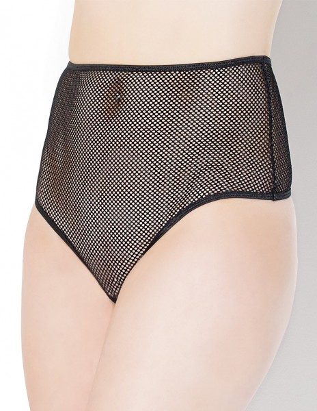 DARQUE High Waist Fishnet Thong