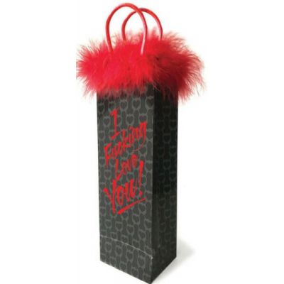 I Fcking Love You Gift Bag Black