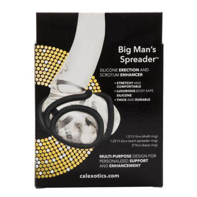 California Exotic Big Man s Spreader Silicone Cock Ring