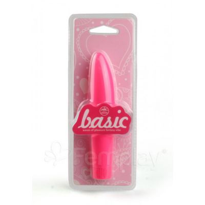 Basic 4 5 Inch Vibrator Pink