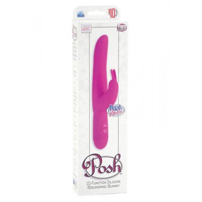 Posh Silicone Bounding Bunny Vibrator Pink