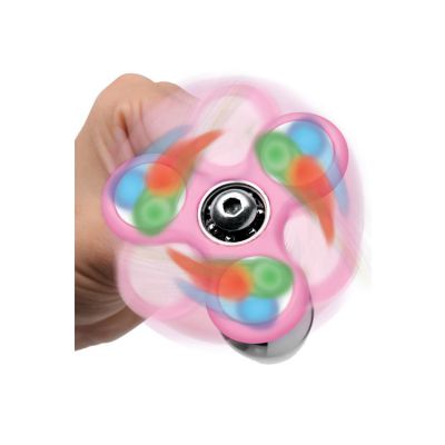 Frisky Light Up Fidget Spinner 5 Stainless Steel Butt Plug