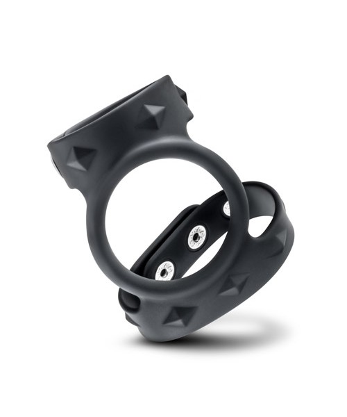 Performance VS8 silicone double cock & ball strap