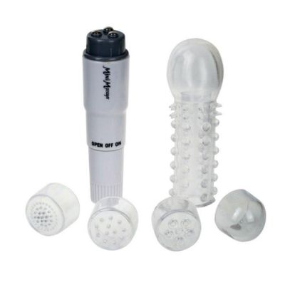 Mini Mite Waterproof Massager and Sleeve