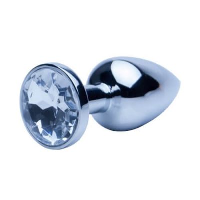 Precious Metals Silver Butt Plug Small
