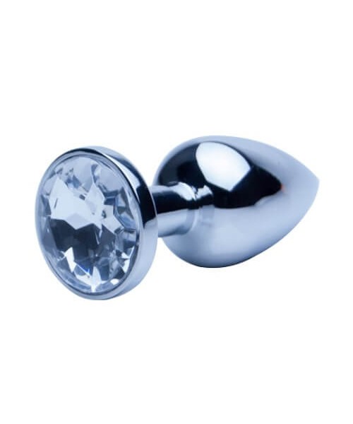 Precious Metals Silver Butt Plug-Small