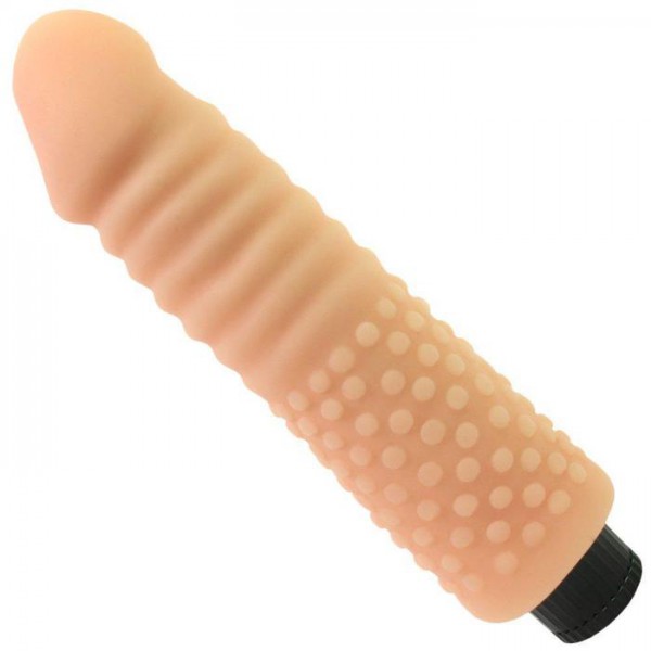 Real Feel Multi-Speed Vibe - Dual Textures For Incredible Stimulation!
