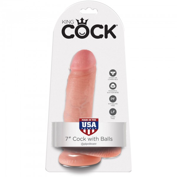 King Cock 7" Cock w/ Balls