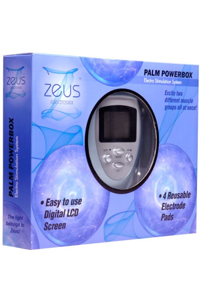 Zeus Multi-Purpose Electrosex Powerbox with 4 Pads