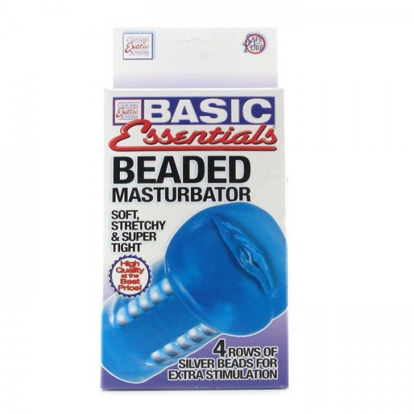 Basic Essentials Beaded Masturbator