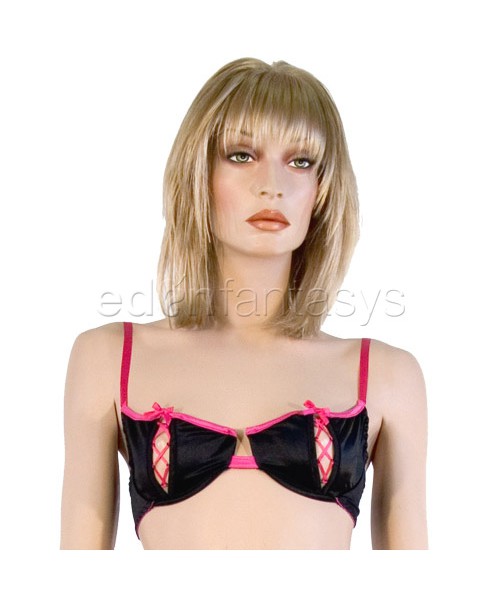 Lace up bra set