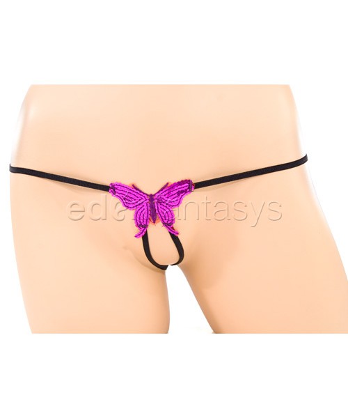 Erotique crotchless g-string