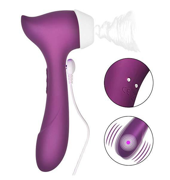 Magic Touch Aurora Clitoral Suction and G Spot Vibrator