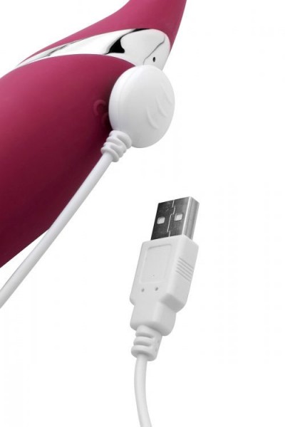 Inmi 7.75" Intense 2-In-1 Clitoral Suction & G-Spot Vibrator