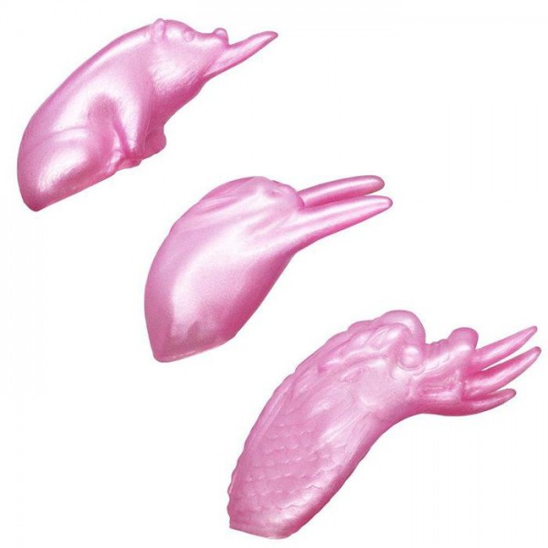 Rotating Beads Vibe With 3 Clit Attachments