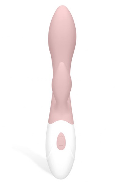 Shots Toys 7.9" Rechargeable Silicone G-Spot Rabbit Vibrator