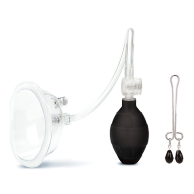 Lux Fetish Deluxe Pussy Pump w Quick Release Valves