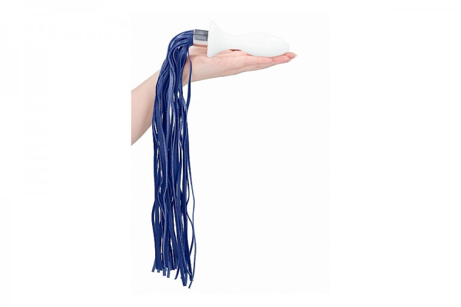 Chrystalino Glass Plug with Tail