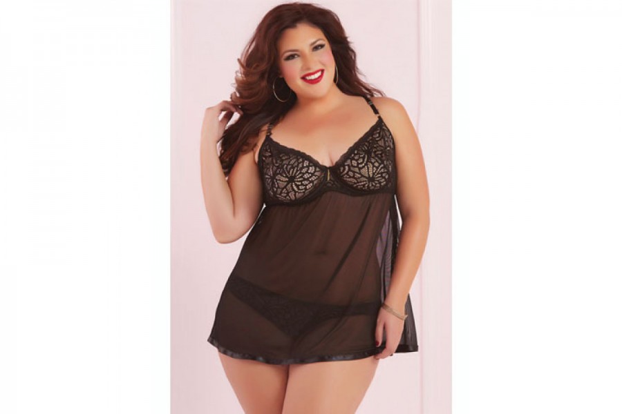 STM 10631Q Modern Love Babydoll Set Queen