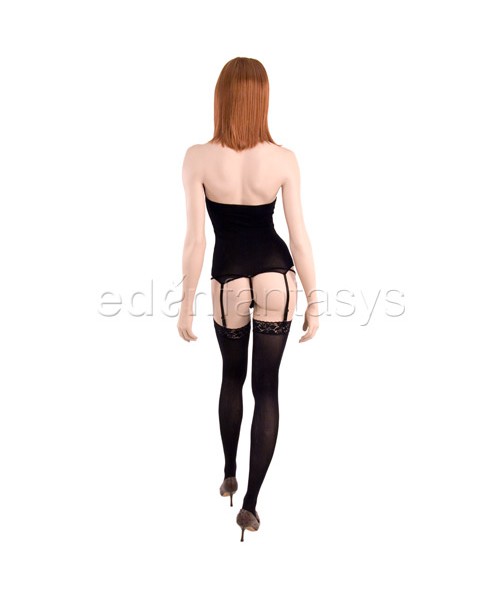 Santa Barbara black camigarter set
