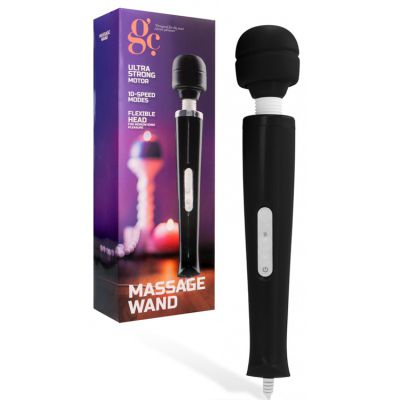 GC Plug In 12 6 Wand Massager Flexible Silicone Head