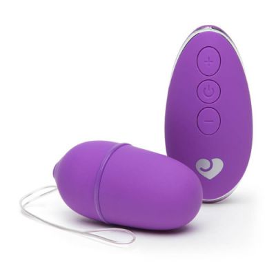 Purple vibrating egg
