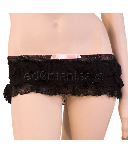Boudoir rose lace set
