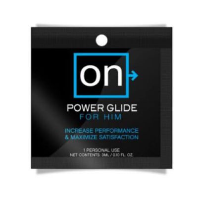 ON by Sensuva Power Glide For Him Sachet