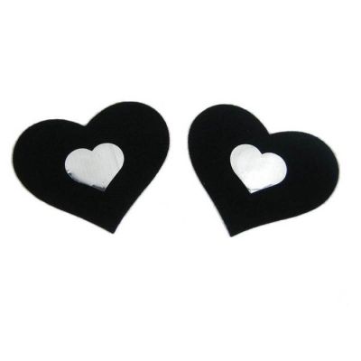 Heart Nipple Pasties One Size Fits All