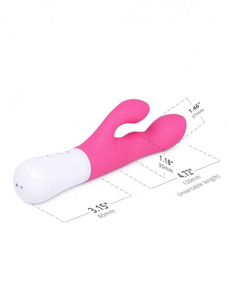 Lovense Nora App Controlled Rotating Rabbit Vibrator