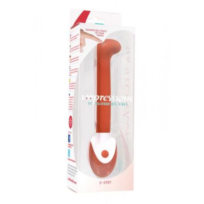 Impressions 5X Silicone G Spot Vibe Red