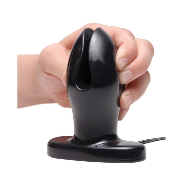 Master Series Ass Anchor Anal Plug - 10 Function Black